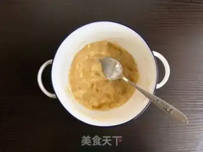 Make Banana omelet step 2