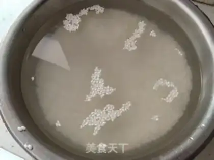 Make "Red dates of rice." step 1