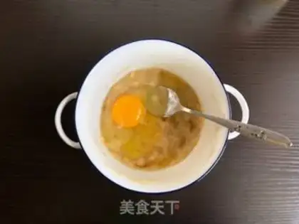 Make Banana omelet step 3