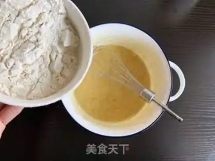 Make Banana omelet step 4