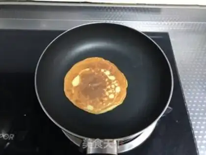 Make Banana omelet step 8