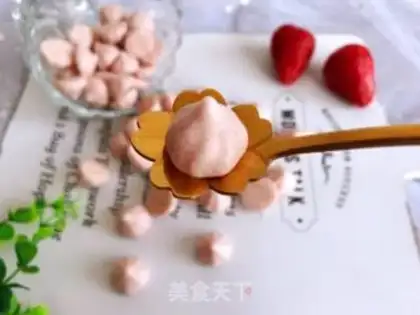 Make Strawberry soy beans step 9