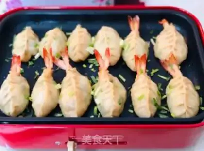 Make Tofu shrimp dumplings step 12