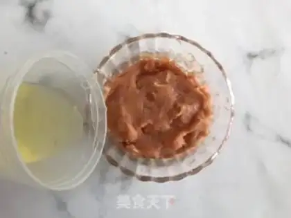 Make Carrot shrimp ham step 2