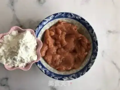 Make Carrot shrimp ham step 3