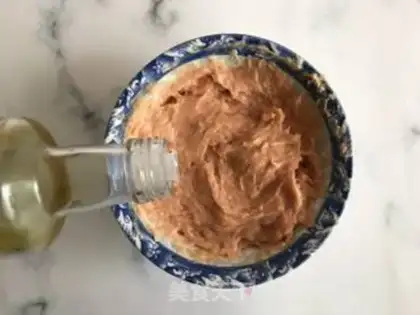 Make Carrot shrimp ham step 4