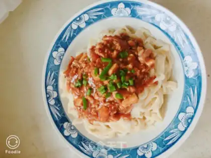 Make Flaming noodles step 5