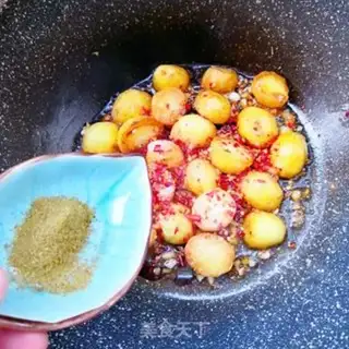 Make Fried potatoes step 9