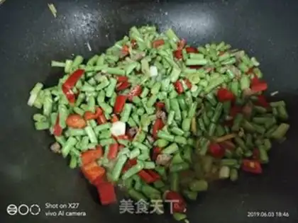 Make Beef bean horns step 3