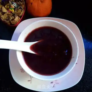 Make Black rice congee step 6