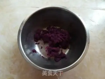 Make Potato sesame cake step 2