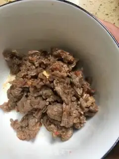 Make Beef tomato egg paste step 15