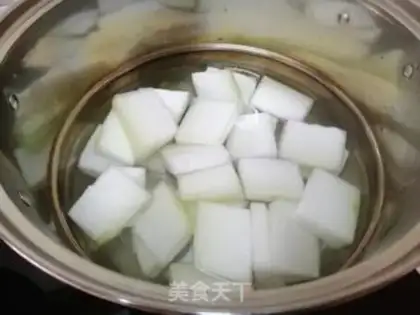 Make Pork shrimp rice soup step 2