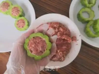 Make Bitter melon step 4