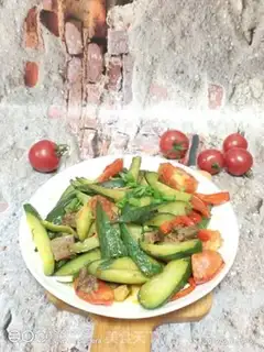 Make Cream pepper, cucumber step 7