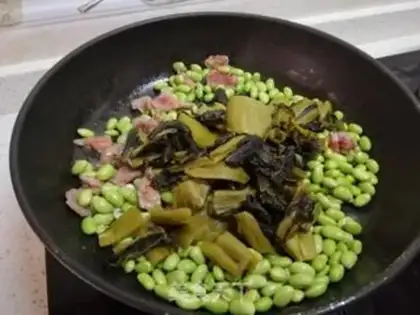 Make Sour beef beans step 5