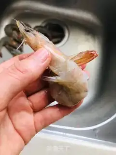 Make Butterfly shrimp steamed eggs step 4