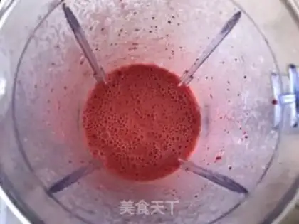 Make Strawberry cream ice cream step 2