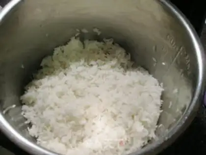 Make Forbidden rice step 4