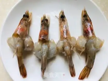 Make Butterfly shrimp steamed eggs step 6