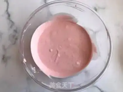 Make Strawberry cream ice cream step 5