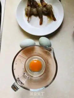 Make Butterfly shrimp steamed eggs step 9