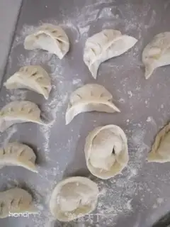 Make Flower dumplings step 0