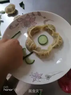 Make Flower dumplings step 3