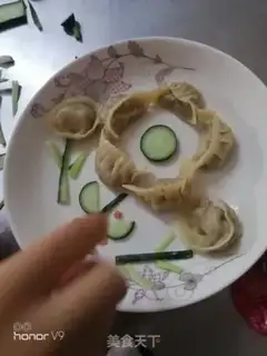 Make Flower dumplings step 4