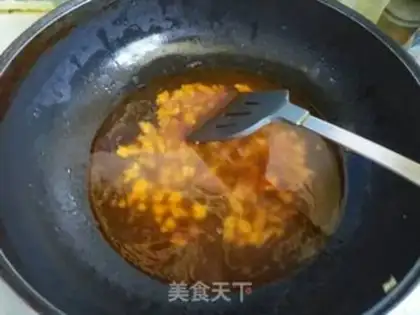 Make Frozen powder with mushroom sauce step 6