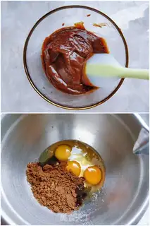 Make Red date cake step 2