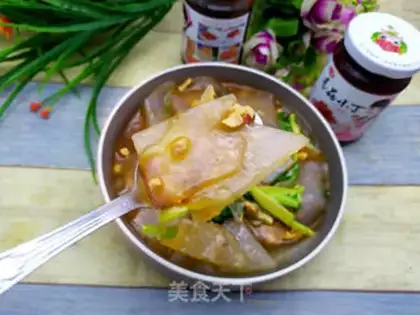 Make Frozen powder with mushroom sauce step 13