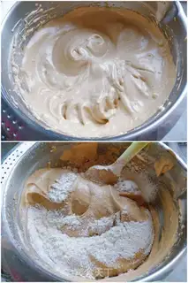 Make Red date cake step 3