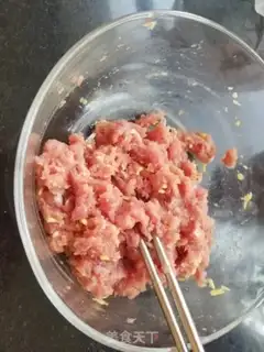 Make Garlic pork steam step 1