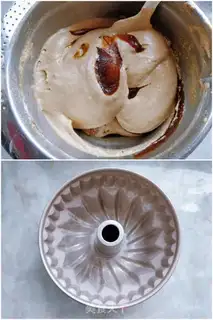 Make Red date cake step 4