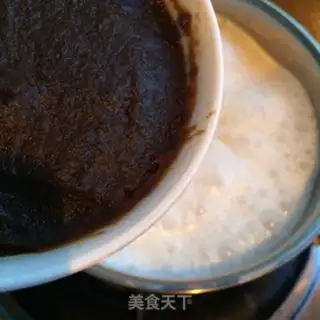 Make Red date milk oatmeal step 5