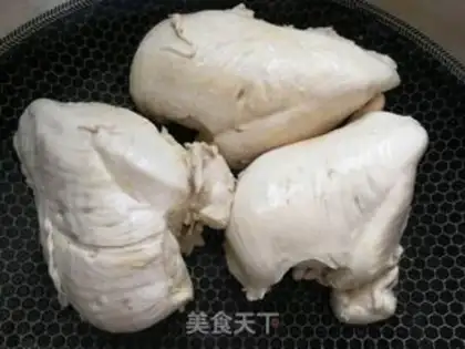 Make Chicken silk step 2