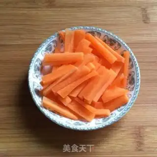 Make Carrot, bean-breaded meat step 1