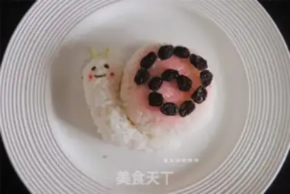 Make Snail rice lunch step 9