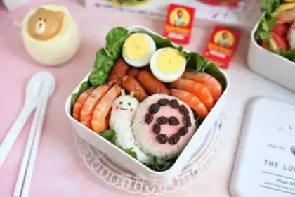 Make Snail rice lunch step 10
