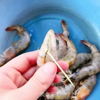 Make Shrimp from the pond step 0