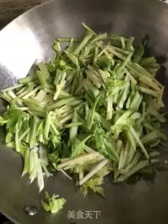 Make Celery with potatoes step 2