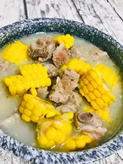 Make Corn steak soup step 9
