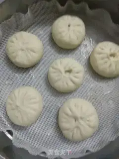Make Plums and meat buns step 8
