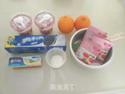 Make Orange yogurt mousse step 0