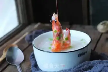 Make Shrimp congee step 10
