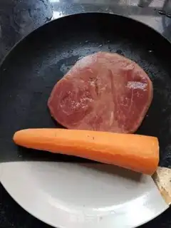 Make Carrot and beef silk step 0