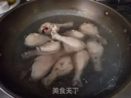 Make Coke chicken leg step 1