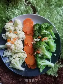 Make Garlic fried flowers step 8