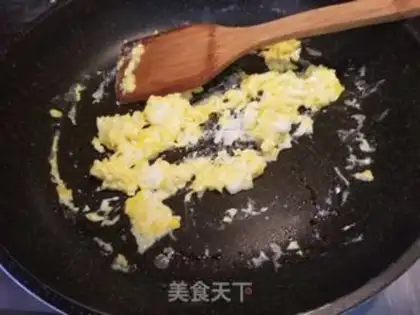Make Fish eggs for rice step 1